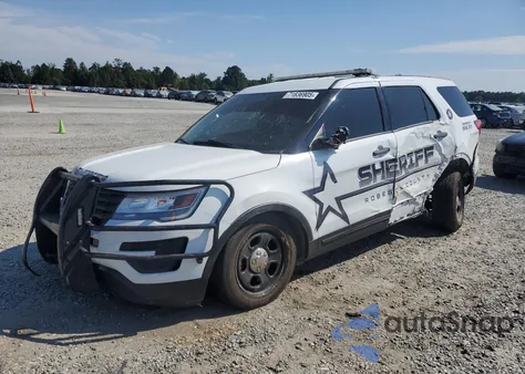 2019 Ford Explorer Police Interceptor из США, поврежденный, VIN 1FM5K8AR6KGB22427
